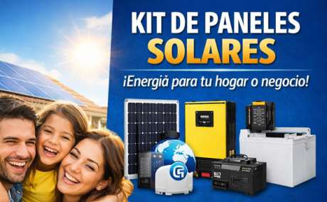 Kit de Paneles Solares para tu Hogar o Negocio