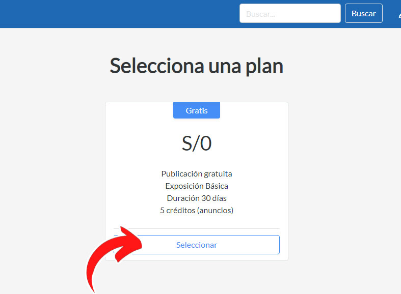 Publicar anuncio en Publers